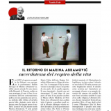 Vanity Fair, 23.10.24 | Il ritorno di Marina Abramvić sacerdotessa del respiro della vita